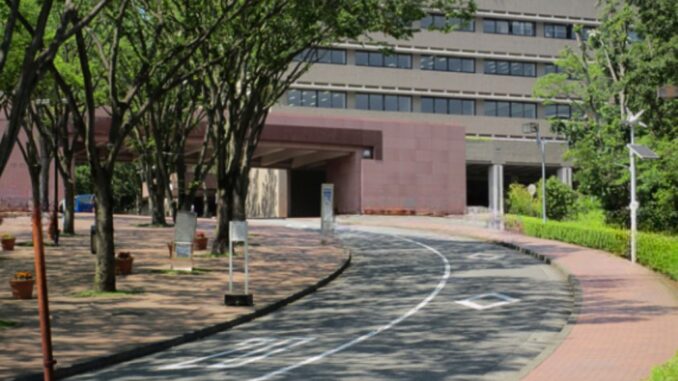 Vista del campus Tama de la Universidad Hosei, donde ocurrió el incidente