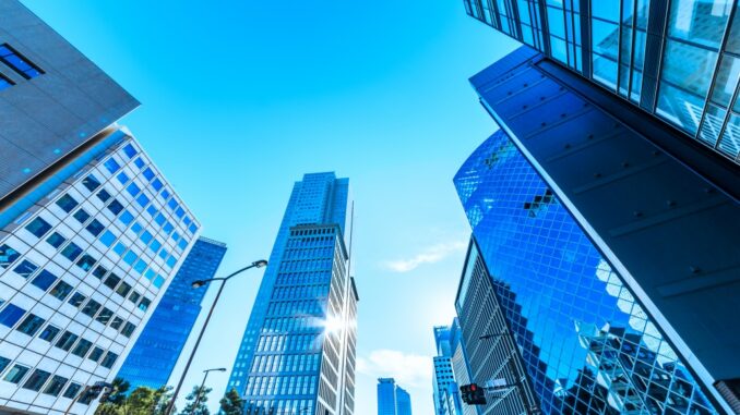 Zona de edificios corporativos en Shinjuku, Tokio (Foto /Taka1022)