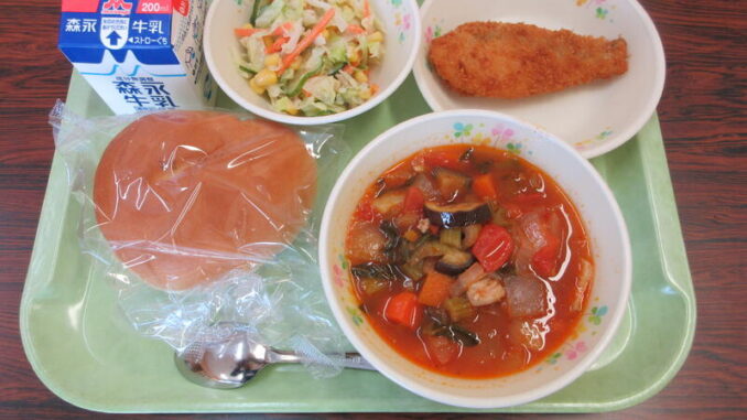 Almuerzo escolar. (Imagen representativa.)