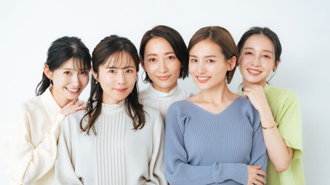 Mujeres japonesas en sus 30. (Foto Metamorworks)
