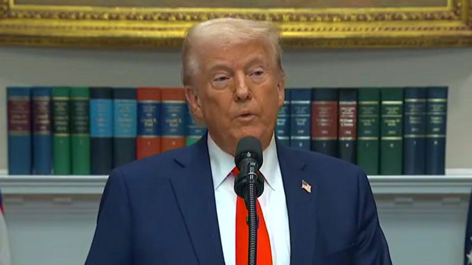 Trump en conferencia de prensa hoy