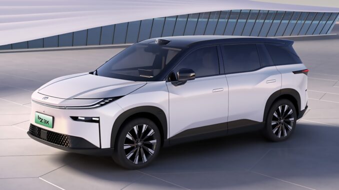 bZ3X de Toyota