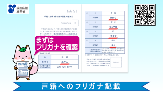 Imagen referencial de la notificación que será enviada a toda la población japonesa a partir de mayo.