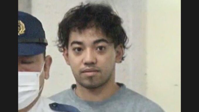 Leonardo Yoshinaga Arakaki, el brasileño detenido por la Policía Metropolitana de Tokio en relación con el robo de una caja fuerte portátil en un bar de Kabukicho.