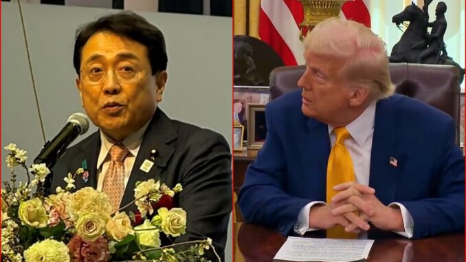 Ministro Ryosei Akazawa, el negociador de Japón ante Trump