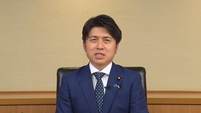 Ministro japonés de Territorio, Infraestructura, Transporte y Turismo, Hiromasa Nakano