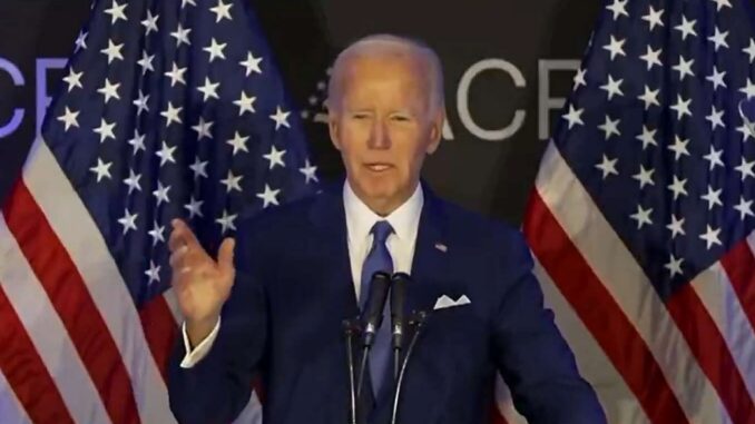 Reaparece Joe Biden y arremete contra Trump