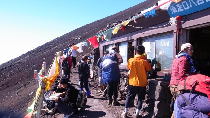 Ruta Yoshida en el Monte Fuji (Hajime Nakano) 2