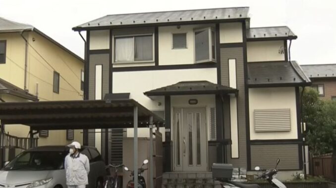 Vivienda en Ichinomiya, Aichi, donde fue encontrado el cuerpo de la estudiante