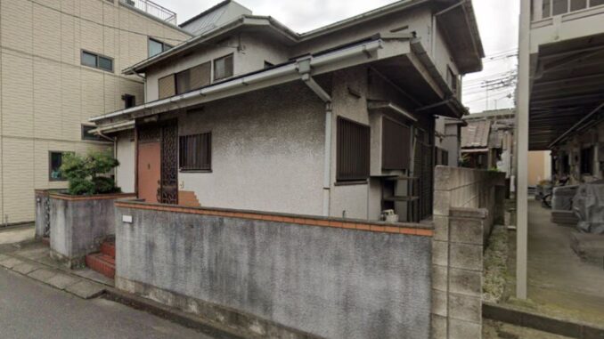 Vivienda de Kawasaki donde fue hallado un cadáver dentro de un bolso.