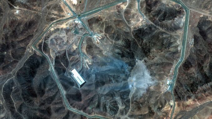 Central nuclear iraní de Fordow, antes de los ataques