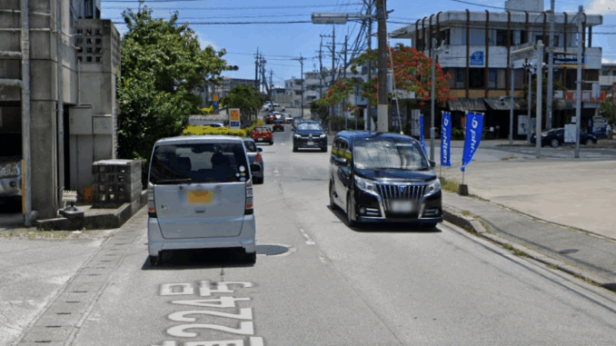 Ruta 224 en Okinawa