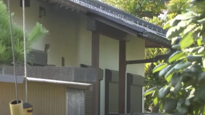 Casa situada en Kanagawa, Yokohama, donde se produjo el asalto.