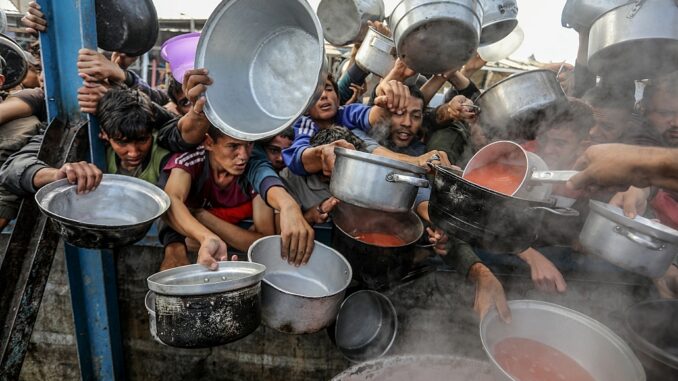 La dramática situación de los civiles en Gaza (Foto / Anas Mohammed)