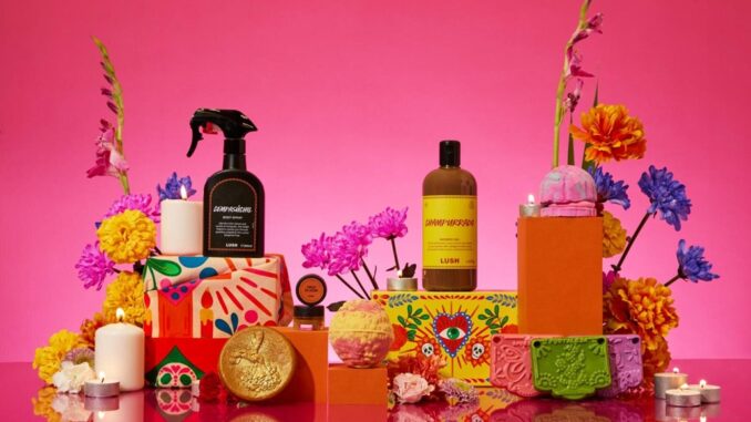 Colección Día de Muertos de Lush