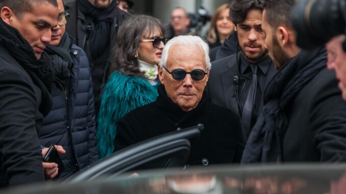 Giorgio Armani, 1934 - 2025 (FFFILMS.IT / Shutterstock)