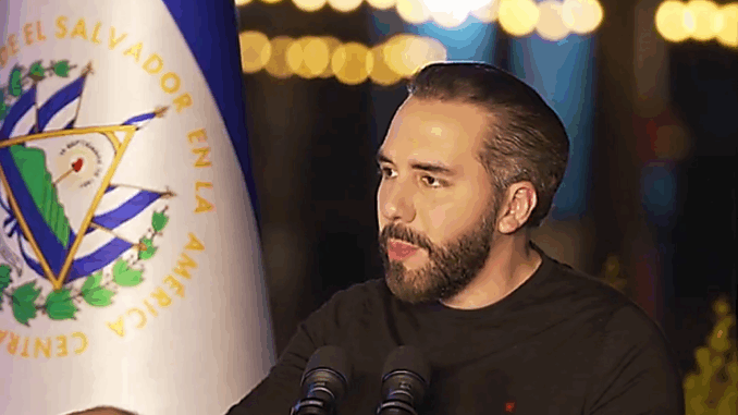 Nayib Bukele, presidente de El Salvador