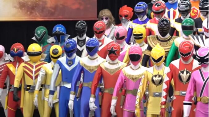 Exposición All Super Sentai, realizada en agosto de 2025 en Tokyo Dome City.