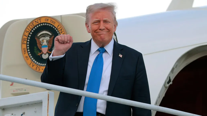 Trump inicia gira