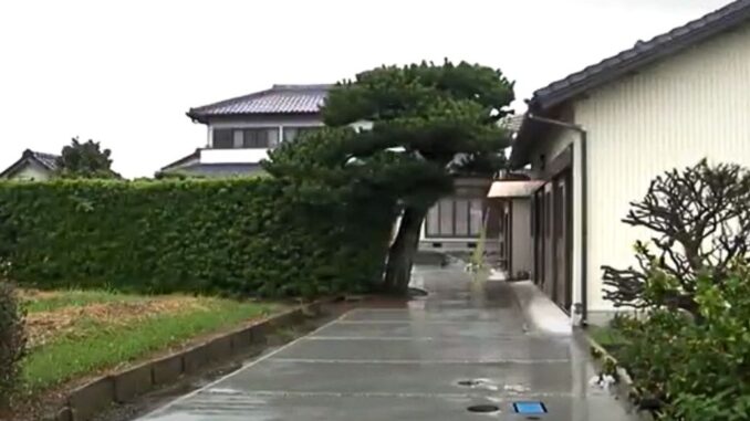 Vivienda de Kakegawa donde fue hallado el cuerpo de la niña.