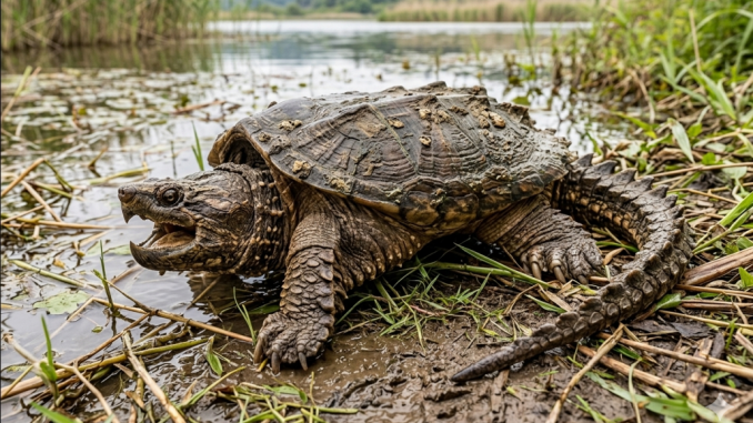 Tortuga-mordedora-aparece-en-mayo-y-junio-en-Japon-678x381